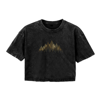 Boxy Tee | Golden Peaks of Renewal