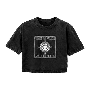 Boxy Tee | Compass of the Heart: A Tribute to True North