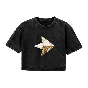 Boxy Tee | Golden Constellation of Renewal