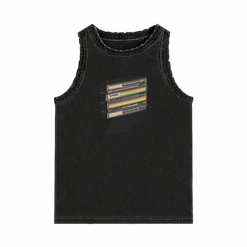 Top Tank | Neon Reverie: The Mind as a Digital Archive