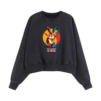 Crop Sweatshirt | Guardian of Gentle Strength