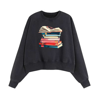 Crop Sweatshirt | A Stack of Memories