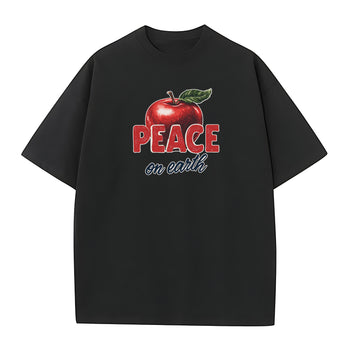 T-shirt | Peaceful Glow: An Apple’s Whisper of Unity