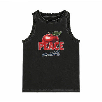 Top Tank | Peaceful Glow: An Apple’s Whisper of Unity