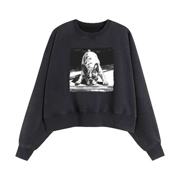 Crop Sweatshirt | Boundless Joy in a Bowing Frame