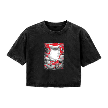 Boxy Tee | Scroll of Shadows: The Gospel of Digital Hauntings