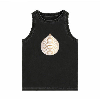 Top Tank | Golden Echoes of Holiday Whispers