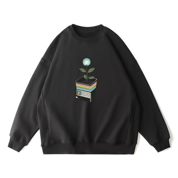 Sweatshirt | Blooming Light in a Pixel Pot