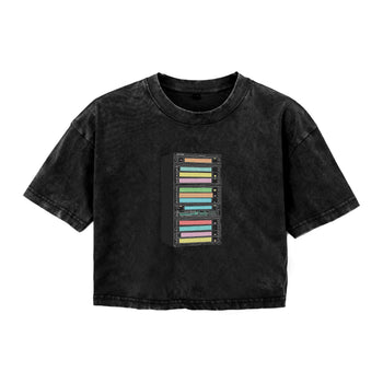 Boxy Tee | Neon Echoes: The Heartbeat of Connection