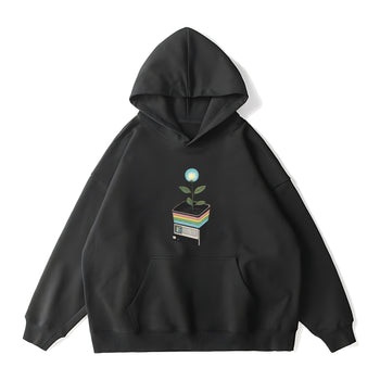 Hoodie | Blooming Light in a Pixel Pot