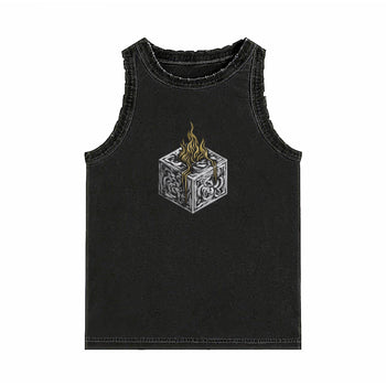 Top Tank | Burning Elegance: The Paradox of Creation and Destruction