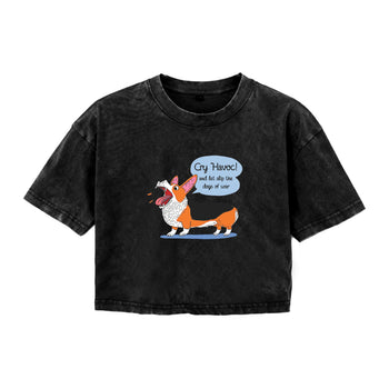 Boxy Tee | Barking Bravery: The Battlecry of the Bold