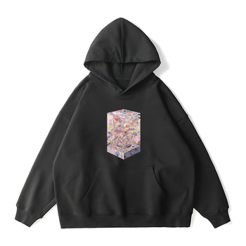 Hoodie | Blooming Smiles in a Digital Dawn