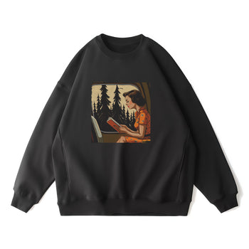 Sweatshirt | Whispered Pines and Orange Glow
