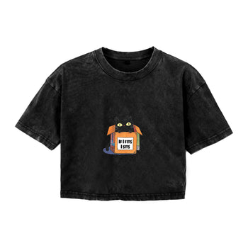 Boxy Tee | Box of Whiskered Joy