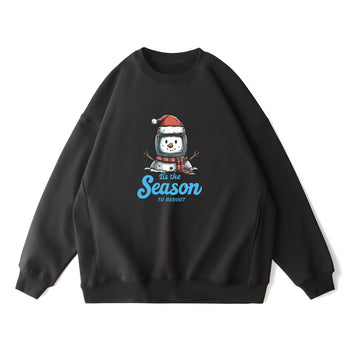Sweatshirt | Snowy Reboot: A Digital Frost
