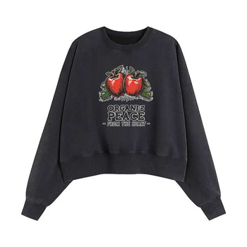 Crop Sweatshirt | Harvest of Warmth and Renewal