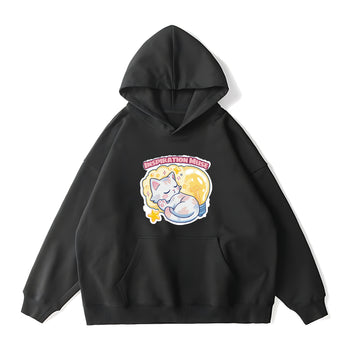 Hoodie | Muse in the Glow of Whiskered Dreams