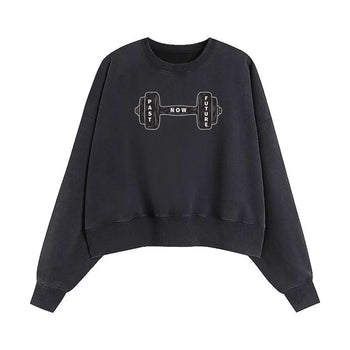 Crop Sweatshirt | Timeless Strength: The Balance of Seasons