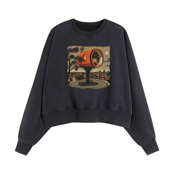 Crop Sweatshirt | Sanctuary in the Sky