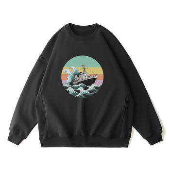 Sweatshirt | Adrift in the Cracks of Time