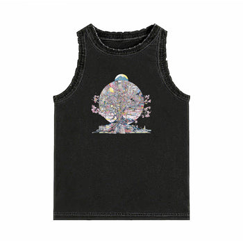 Top Tank | Blossoms of Connection in a Digital Forest