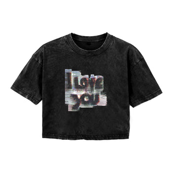 Boxy Tee | Binary Blossom: A Love Letter Written in Code