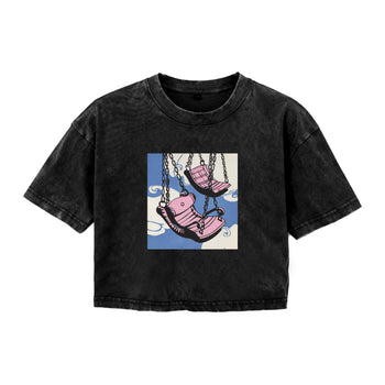 Boxy Tee | Echoes of a Swing in a Summer Sky