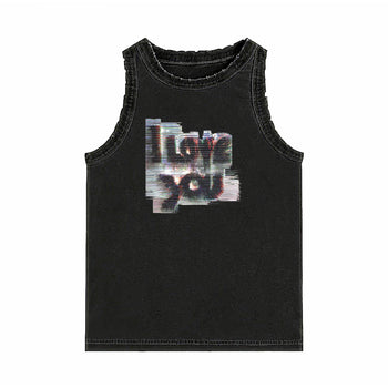 Top Tank | Binary Blossom: A Love Letter Written in Code