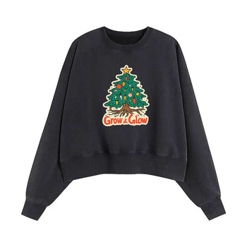 Crop Sweatshirt | Grow & Glow: The Roots of Holiday Radiance