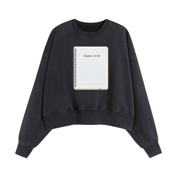 Crop Sweatshirt | Chapter One: A Canvas of New Beginnings