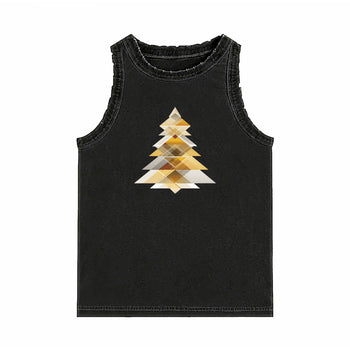 Top Tank | Golden Fragments of Holiday Glow