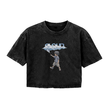 Boxy Tee | Cloudbound Dreams: A Whisper of Childhood