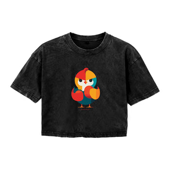 Boxy Tee | Born Brave: The Heart of a Tiny Warrior