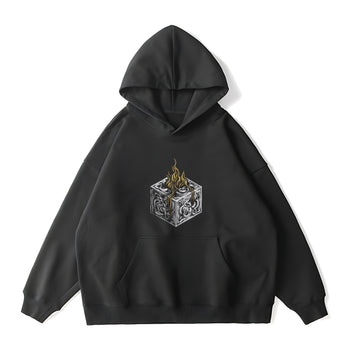 Hoodie | Burning Elegance: The Paradox of Creation and Destruction